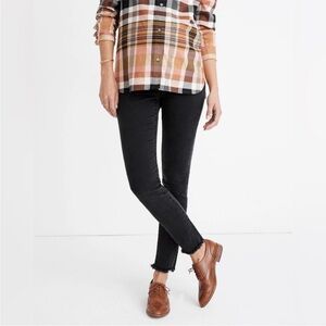 MADEWELL Maternity Black wash Skinny Jeans